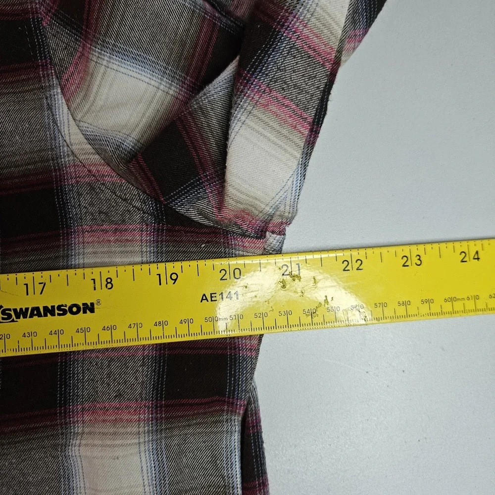 Pendleton Boys Shirt Large Plaid Flannel Red‎